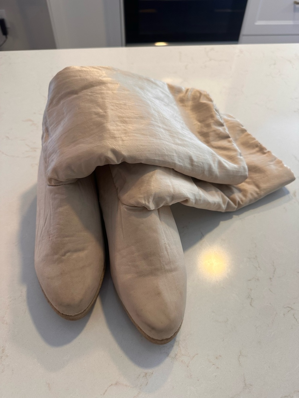Linda Lundstrom - Women’s, Cream, Winter Boots, Size 8, Vintage, 80’s